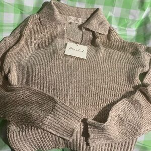 Marled sweater